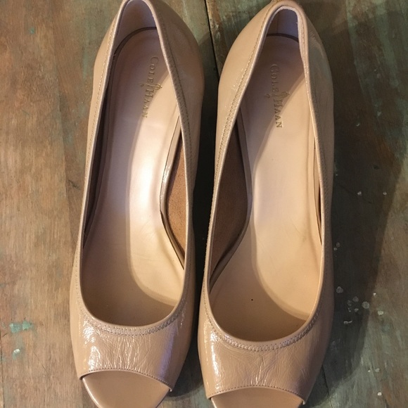 cole haan sadie open toe wedge